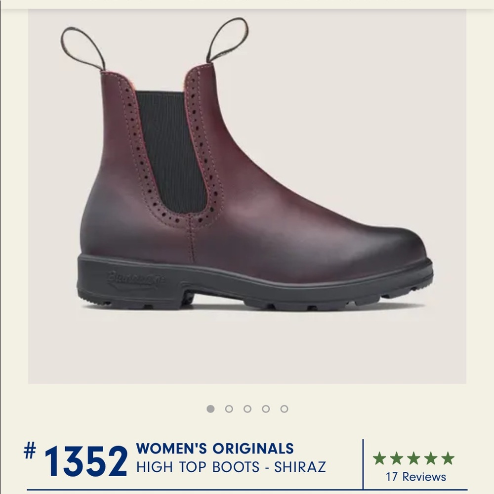 Blundstone #1352 Burgundy Boots